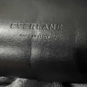 Everlane Italian Leather Bag in Black